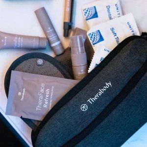 United Airlines Polaris Amenity Therabody Crossbody bag